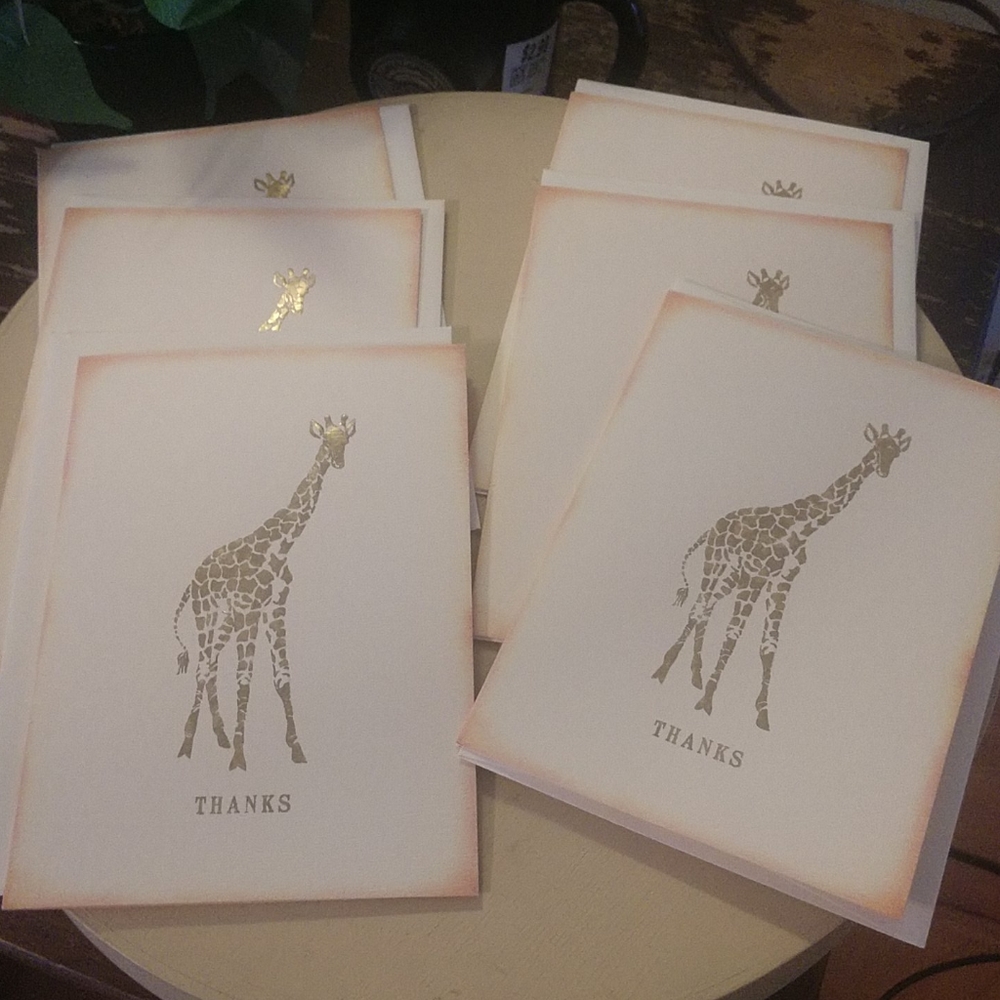 Thank you cards NWT